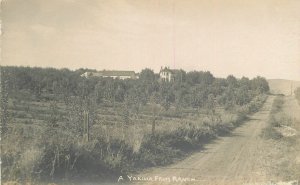 Postcard RPPC Photo Washington Yakima Fruit Ranch Farm Agriculture 22-12749