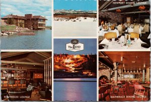 The Inn On Lake Bonavista Calgary AB Alberta Unused Vintage Postcard C1 *as is