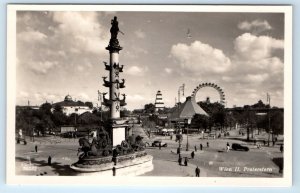 RPPC Wien II Praterstern Austria Postcard