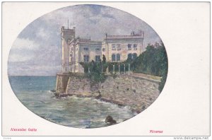 MIRAMAR, Italy, 1900-1910's; Alexander Gloltz, Castle