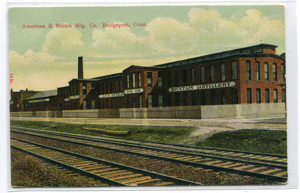 American British Manufacturing Co Factory Bridgeport Connecticut 1910  postcard | United States - Connecticut - Bridgeport, Postcard / HipPostcard