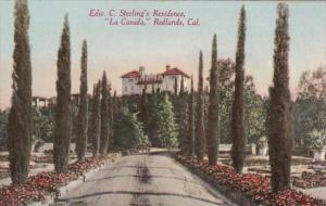 California Redlands La Casada Edward C Sterling's Residence