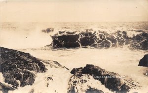 Waves in Boothbay Harbor, Maine