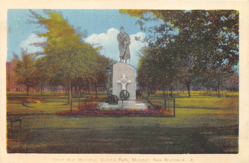 br106613 great war memorial victoria park moncton new burnswick canada