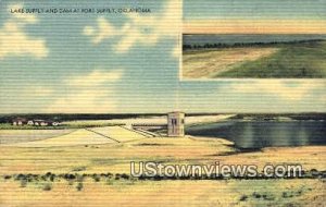 Lake Supply & Dam - Fort Supply, Oklahoma