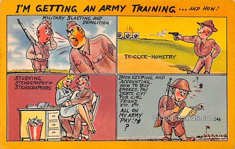 Series P Army Comics Military Unused 