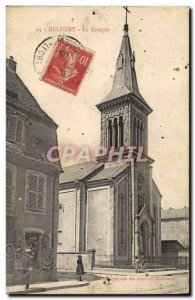 Postcard Old Religion Protestant church prostestante Belfort