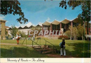 Postcard Modern University of Nevada The Library