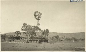 australia, NT, ALICE SPRINGS, Stuart Well (1920s) RPPC Postcard