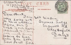 Genealogy Postcard - Madin, Braemar Lodge, Cromwell Road, Chesterfield GL4732