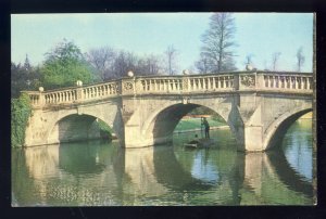 Cambridge, England, United Kingdom Postcard, The Bridge Of Clare College