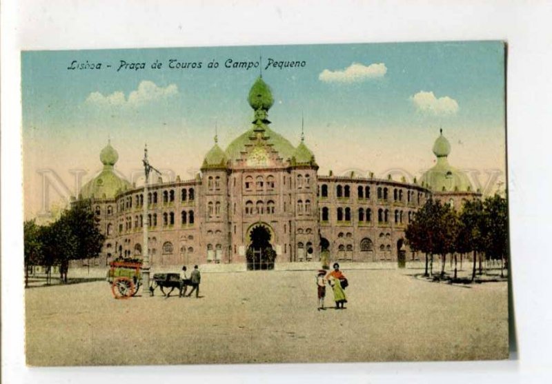 299847 PORTUGAL LISBOA Praca de Touros do Campo Pequeno Vintage postcard