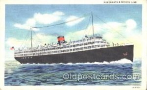 Merchants&Miners Transportation Ocean Liner, Oceanliner Ship Unused close to ...