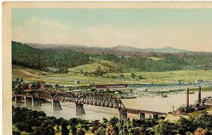 1907-1915 Pittsburgh PA Carnegie Lake and Allegheny River RARE Old DB Postcard