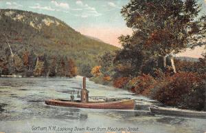 Gorham New Hampshire Scenic Waterfront Antique Postcard K86042