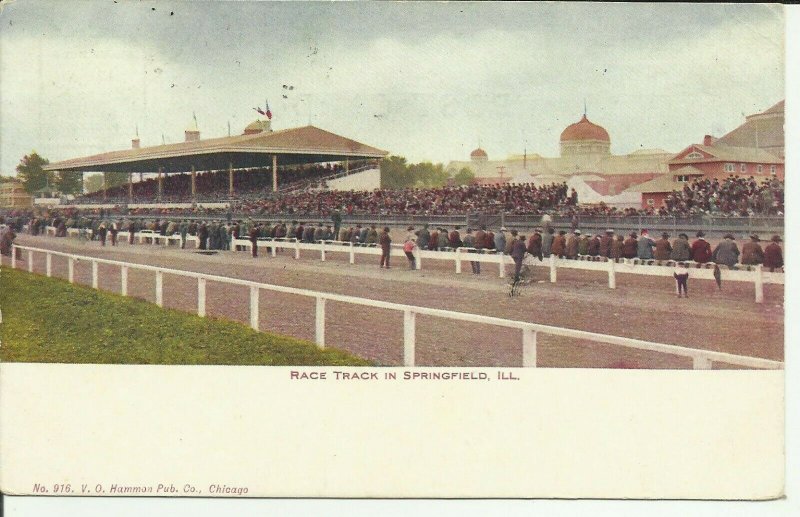 Springfield, ILL., Race Track Illinois