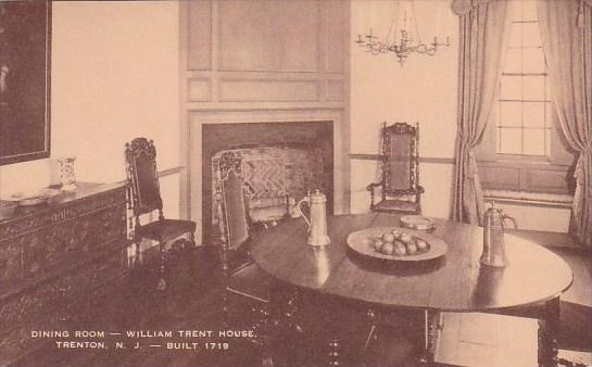 New Jersey Trenton Dining Room William Trant House