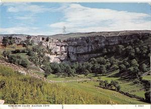 B100462 yorkshire dales  malham cove  uk