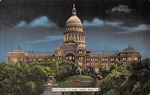 State Capitol At Night - Austin, Texas TX  