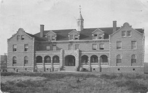 Postcard 1908 Nevada Reno University Lincoln Hall RPPC NV24-1715