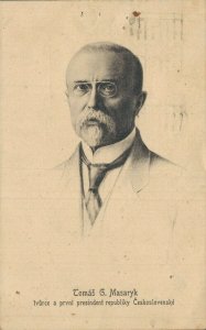 Czech Republic President Tomáš Garrigue Masaryk 06.87