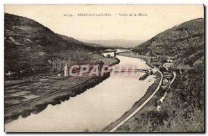 Old Postcard Besancon Les Bains De La Vallee Malate