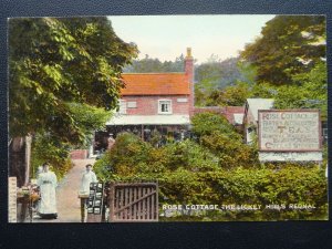 Worcestershire THE LICKEY HILL Rednal ROSE COTTAGE c1906 Postcard by M. Johnson