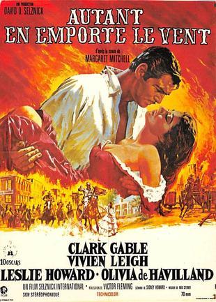 Gone With the Wind Movie Poster  