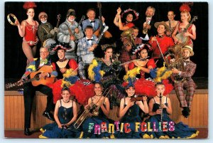 WHITEHORSE, Yukon Canada ~ FRANTIC FOLLIES Vaudeville Revue 4x6 Postcard