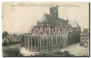 Old Postcard Nevers Cathedrale