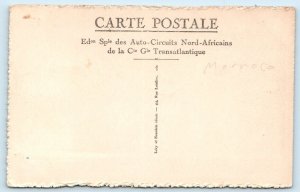 MEKNES La Medina Panorama vu de l'hotel Transatlantique MOROCCO Postcard