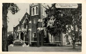 MA - Mansfield. St Mary's Catholic Church