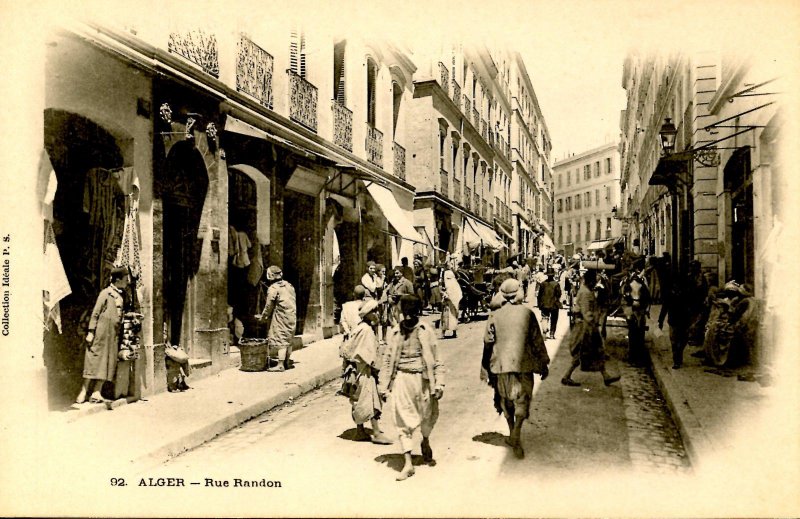 Algeria - Algiers. Rue Randon