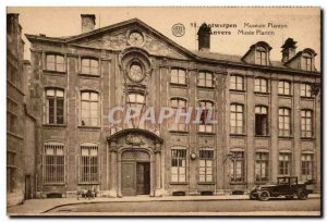 Belgie Belgium Antwerp Postcard Old Museum Plantin