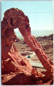 Postcard - Elephant Rock, Valley Of Fire - Nevada