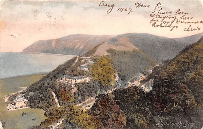 Lynmouth Bay United Kingdom, Great Britain, England 1901 