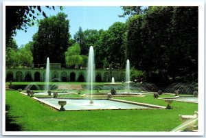 Postcard - Italian Water Garden, Longwood Gardens - Kennett Square, Pennsylvania