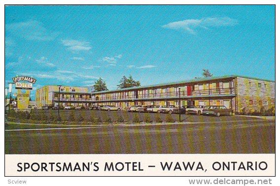 Sportsman's Motel , WAWA , Ontario , Canada , 40-60s