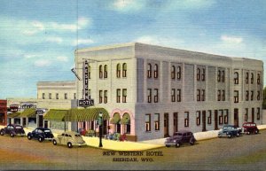 Wyoming Sheridan New Western Hotel Curteich