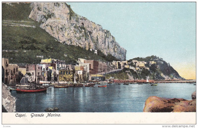 CAPRI, Grande Marina< Naples, Campania, Italy, 00-10s