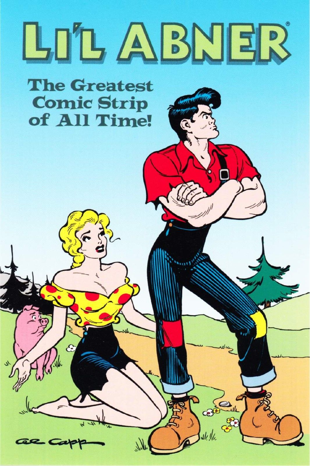 li-l-abner-and-daisy-mae-greatest-comic-strip-postcard-topics