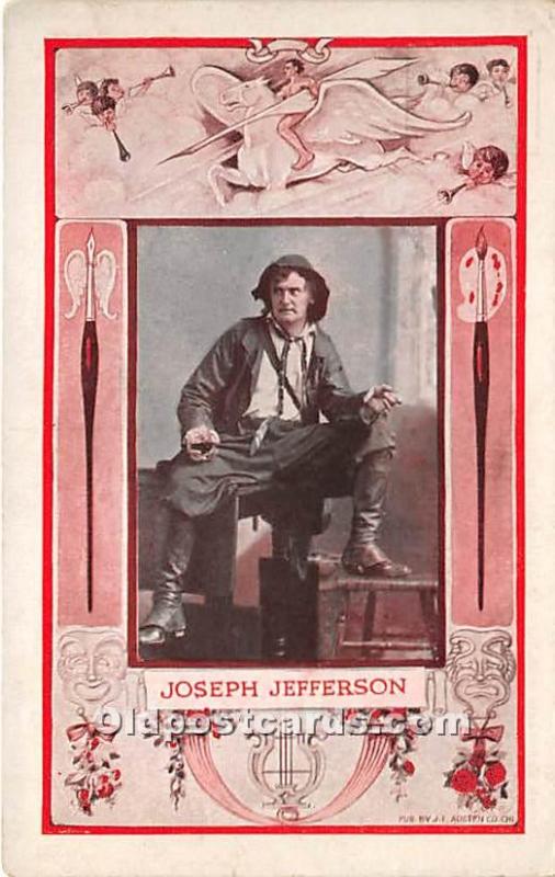 Joseph Jefferson Cora's child in Pizarro Famous People Unused 