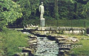 Jack Daniel's Statue & Spring, Distillery - Lynchburg, Tennessee TN  