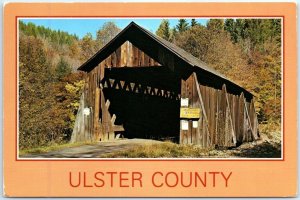 Postcard - Millbrook Bridge, Dry Brook, Ulster County - New York