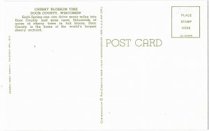 Cherry Blossom Time in Door County Wisconsin