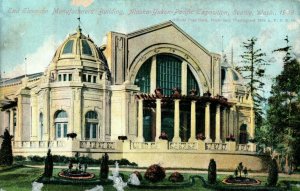 c1910 Alaska Yukon Pacific Expo Building Vintage Postcard P118