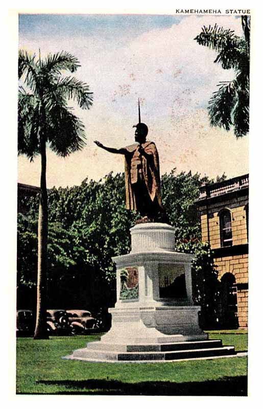 Postcard MONUMENT SCENE State Of Hawaii HI AP8791