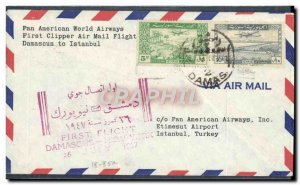 Letter Syria Damascus to Istanbul July 30, 1947