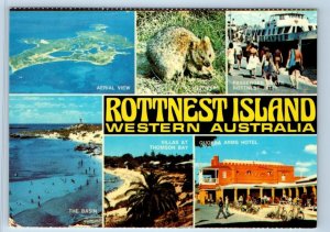 Rottnest Island multiview Western Australia 4x6 Postcard