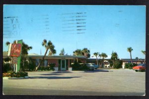 Florida DAYTONA BEACH Sun Valley Motel Tel. CLinton 2-0149 pm1958 Chrome